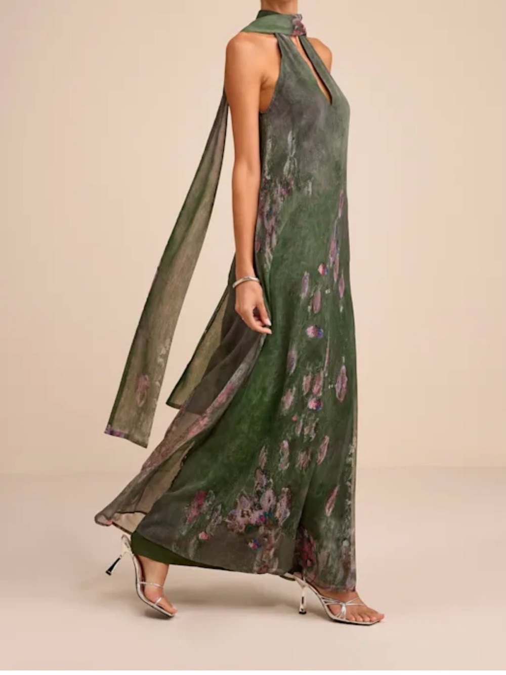 Lulu’s halter dress nwt size medium - Picture 8 of 9